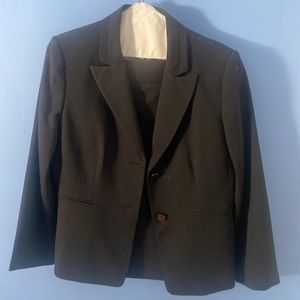 Tahari Black Skirt Suit